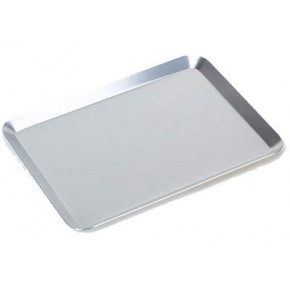 BANDEJA DE INOXIDABLE PARA ESCAPARATE 17,5 X 25,5 CM.