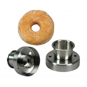 CORTADONUTS INOXIDABLE CON MANGO 6 X 2,5 cm.