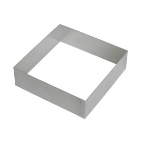 FAJA CUADRADA DE ALUMINIO 26 x 26 x 7  CM.