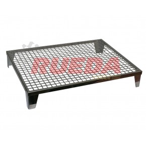 REJILLA INOX. MONOBLOC PARA CANDIDERA 44 x 34 x 6 CM.