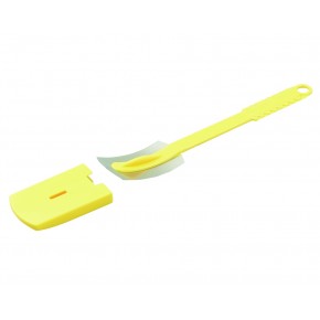 CUCHILLA ESCARIFICAR INOX. AMARILLA