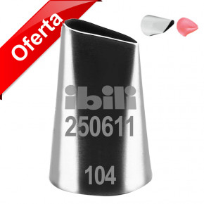 BOQUILLA INOX. PÉTALOS 11 MM. N.104