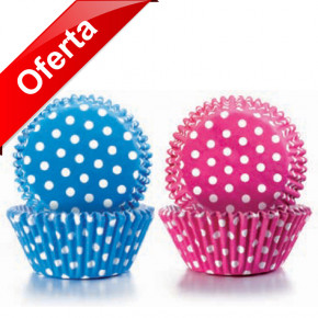 CÁPSULA MAGDALENA / CUPCAKE LUNARES (50 + 50 UNIDADES)