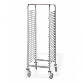 CARRO BANDEJERO INOX. 60 x 40 - 18 pisos