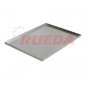 BANDEJA ALUMINIO 4 LATERALES RECTOS 90º 30 X 40 CM. (0,9 mm)