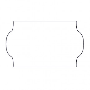 ETIQUETA BLANCA 32X19 mm.