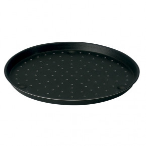 BANDEJA ALUMINIO ANTIADHERENTE PERFORADO PARA PIZZAS 32 CM.