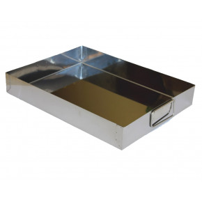 CANDIDERA DE ACERO INOXIDABLE 30 x 40 x 6 CM.