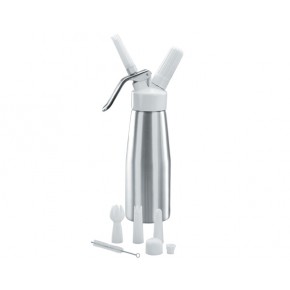 SIFÓN DE CREMA ALUMINIO 1 L.